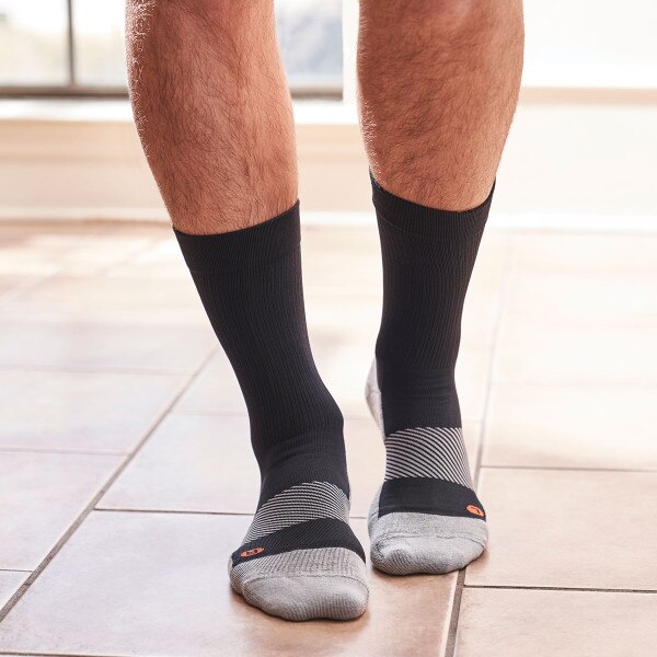 Men's No. 7 Crew Length Sock Black
